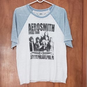 AEROSMITH (2018) Women's "Rocks Tour 1976" XL tee